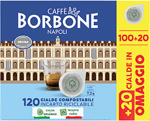 CIALDE CAFFÈ COMPOSTABILI BORBONE