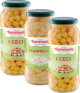 FAGIOLI CANNELLINI, CECI LA FIAMMANTE
