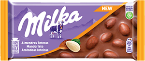 TAVOLETTA DI CIOCCOLATO MANDORLATA MILKA