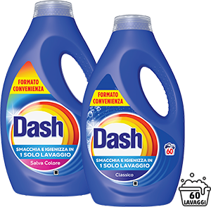 DETERSIVO LAVATRICE LIQUIDO DASH