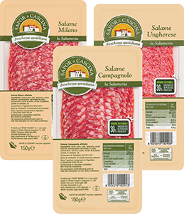 SALAME MILANO, CAMPAGNOLO, UNGHERESE SAPOR DI CASCINA