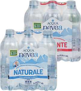 ACQUA NEVEA FRIZZANTE, NATURALE