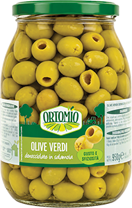 OLIVE VERDI DENOCCIOLATE IN SALAMOIA ORTOMIO