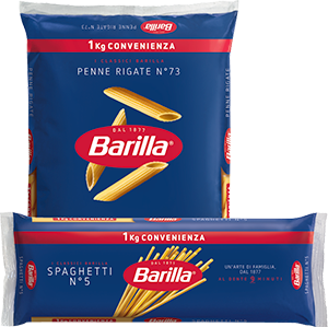 SPAGHETTI, PENNE RIGATE BARILLA