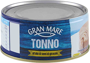 TONNO ALL’OLIO SEMI GIRASOLE GRAN MARE