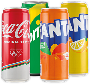 COCA-COLA/ ZERO ZUCCHERI/ ZERO ZUCCHERI ZERO CAFFEINA FANTA/ FANTA LEMON/ SPRITE 