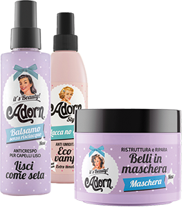 Maschera ristrutturante 300 ml / balsamo leave in 150 ml / lacca no gas 200 ml