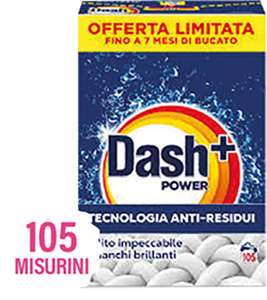 Detersivo lavatrice in polvere 105 misurini