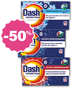 Detersivo lavatrice in pods assortito 19 pezzi