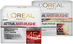 Crema viso antirughe assortita 