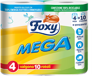 Carta igienica 4 rotoli