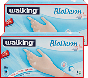 Guanti in vinile misure assortite 100 pezzi