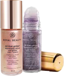 Glitter illuminante roll on