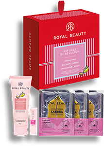 Crema mani 75 ml + balsamo labbra + 3 patches labbra