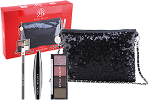 Pochette Rebecca Mascara + matita + ombretto