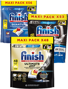 Detersivo lavastoviglie in tabs assortito