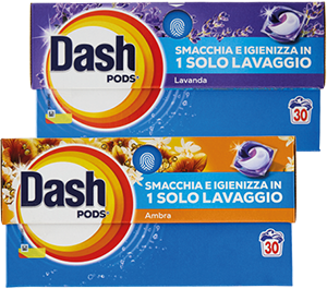 Detersivo lavatrice in pods assortito 