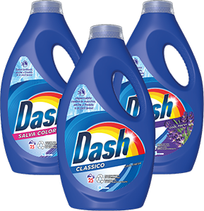 Detersivo lavatrice liquido assortito