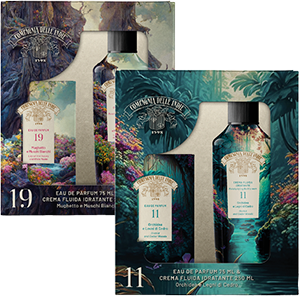 Eau de Parfum 75 ml + crema fluida 250 ml assortita