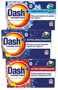 Detersivo lavatrice in caps assortito
