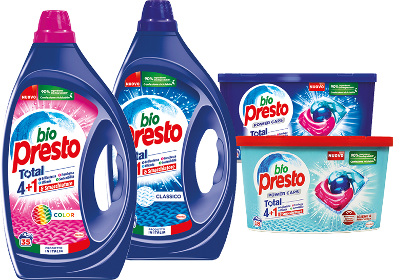 Detersivo lavatrice assortiti