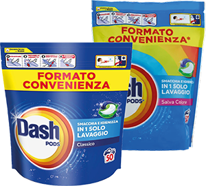 Detersivo lavatrice in pods assortito 