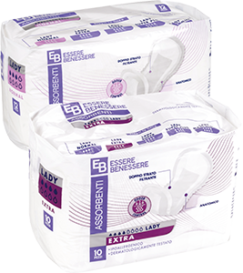 Assorbenti lady assortiti