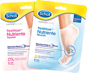 Olio di macadamia / maschera piedi / peeling tallone