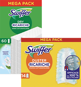 Ricarica 14 piumini / 60 panni