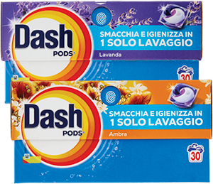 Detersivo lavatrice in pods assortito 
