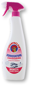 SGRASSATORE SPRAY CON CANDEGGINA FORZA&IGIENE CHANTECLAIR