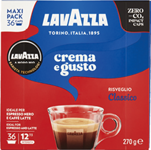 CAFFÈ IN CAPSULE A MODO MIO LAVAZZA x36 vari tipi 