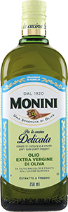OLIO EXTRA VERGINE DI OLIVA PER LA CUCINA DELICATA MONINI 