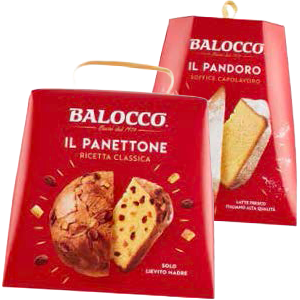 IL PANDORO, IL PANETTONE CLASSICO BALOCCO