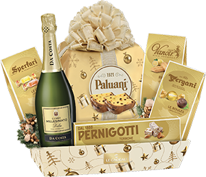 CESTO MERRY CHRISTMAS 7 PEZZI