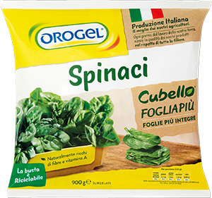 SPINACI SURGELATI FOGLIA PIU’ OROGEL