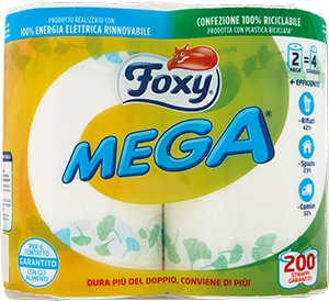 ASCIUGATUTTO FOXY 2 MEGA ROTOLI