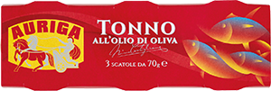 TONNO ALL’OLIO DI OLIVA AURIGA