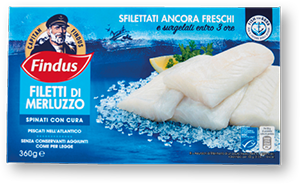FILETTI DI MERLUZZO SURGELATI FINDUS