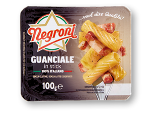 GUANCIALE IN STICK NEGRONI