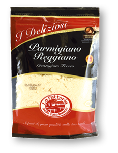 PARMIGIANO REGGIANO GRATTUGIATO LA FATTORIA DELLE COSE BUONE I DELIZIOSI
