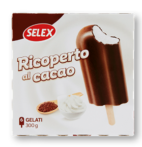 STECCO GELATO RICOPERTO AL CACAO X6