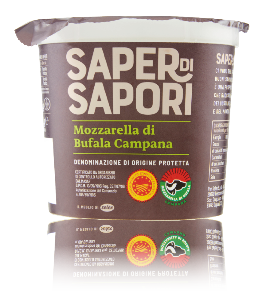 MOZZARELLA DI BUFALA DOP SAPER DI SAPORI