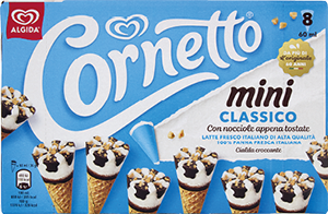GELATO MINI CORNETTO CLASSICO ALGIDA X8