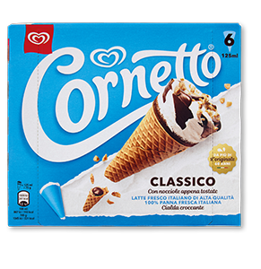 CORNETTO GELATO ALGIDA X6 VARI TIPI