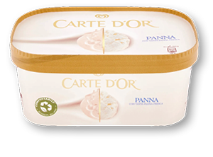 GELATO IN VASCHETTA CLASSIC CARTE D’OR VARI TIPI