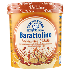 BARATTOLINO GELATO DELIZIOSO SAMMONTANA VARI TIPI