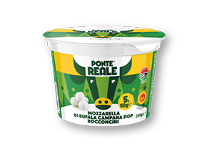 MOZZARELLA DI BUFALA CAMPANA DOP BOCCONCINI PONTE REALE 