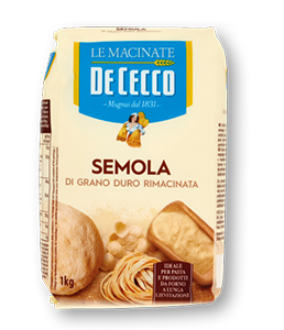 SEMOLA DI GRANO DURO RIMACINATA DE CECCO