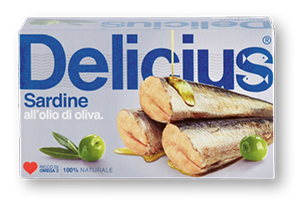 SARDINE ALL’OLIO DI OLIVA DELICIUS